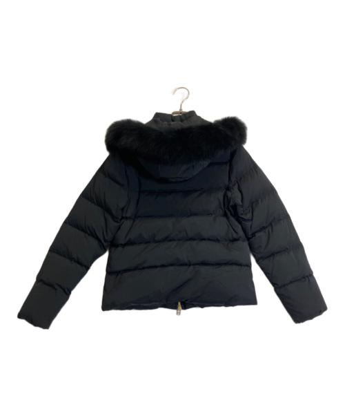 Demi-Luxe Beams（デミルクス ビームス）Demi-Luxe BEAMS (デミルクス ビームス) フォックスファー付きダウンジャケット ブラック サイズ:Sの古着・服飾アイテム