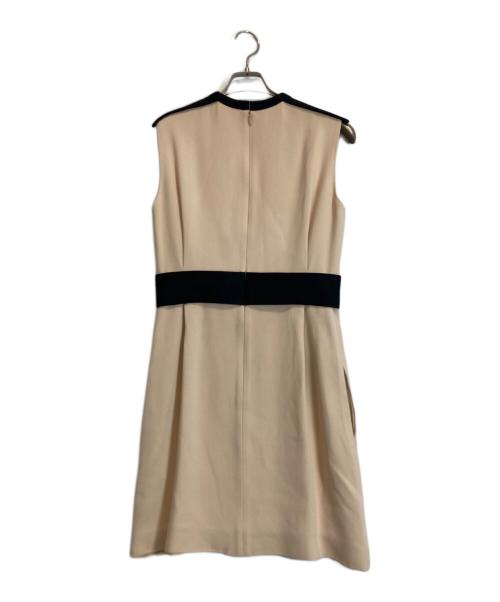 Chloe（クロエ）Chloe (クロエ) ノースリーブワンピース ベージュ サイズ:36の古着・服飾アイテム