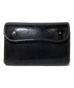 WILDSWANSワイルドスワンズ）の古着「3つ折り財布」｜ブラック