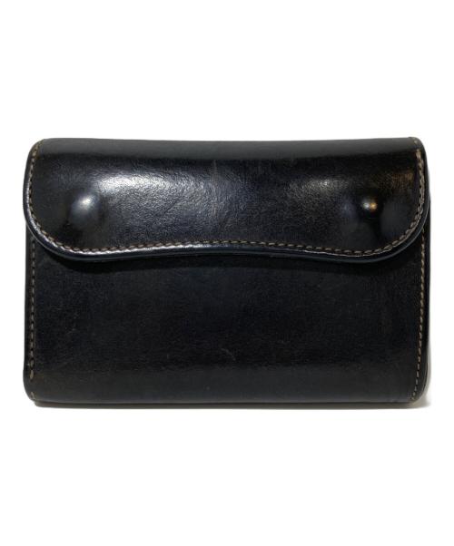 WILDSWANS（ワイルドスワンズ）WILDSWANS (ワイルドスワンズ) 3つ折り財布 ブラックの古着・服飾アイテム