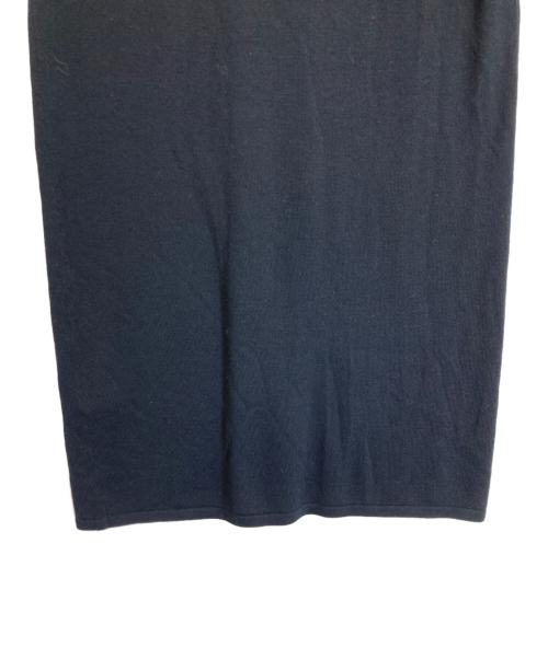 theory luxe（セオリーリュクス）theory luxe (セオリーリュクス) ノースリーブウールワンピース ネイビー サイズ:38の古着・服飾アイテム