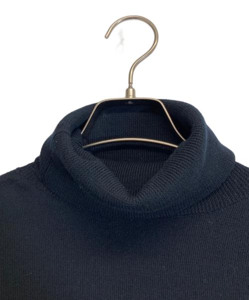 theory luxe（セオリーリュクス）theory luxe (セオリーリュクス) ノースリーブウールワンピース ネイビー サイズ:38の古着・服飾アイテム