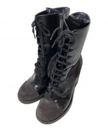 JIL SANDER NAVY（ジルサンダー ネイビー）の古着「ブーツ」｜ブラック