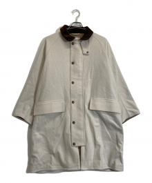 Barbour（バブアー）の古着「コート」｜アイボリー