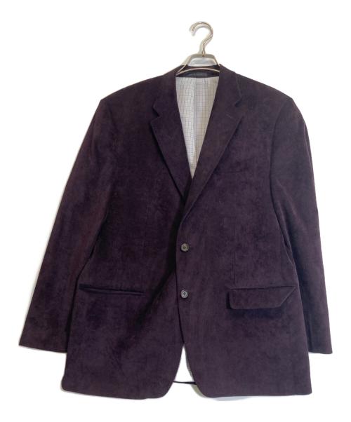 LAUREN RALPH LAUREN（ローレンラルフローレン）LAUREN RALPH LAUREN (ローレンラルフローレン) コーデュロイジャケット ワインレッド サイズ:44の古着・服飾アイテム