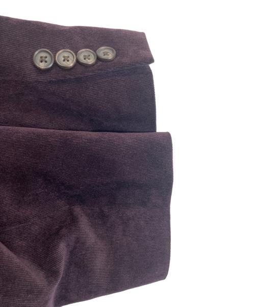 LAUREN RALPH LAUREN（ローレンラルフローレン）LAUREN RALPH LAUREN (ローレンラルフローレン) コーデュロイジャケット ワインレッド サイズ:44の古着・服飾アイテム