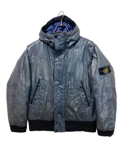 STONE ISLAND（ストーンアイランド）STONE ISLAND (ストーンアイランド) ICE DOWN JACKET ネイビー サイズ:Mの古着・服飾アイテム