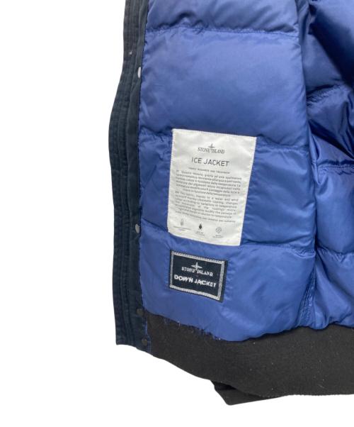STONE ISLAND（ストーンアイランド）STONE ISLAND (ストーンアイランド) ICE DOWN JACKET ネイビー サイズ:Mの古着・服飾アイテム