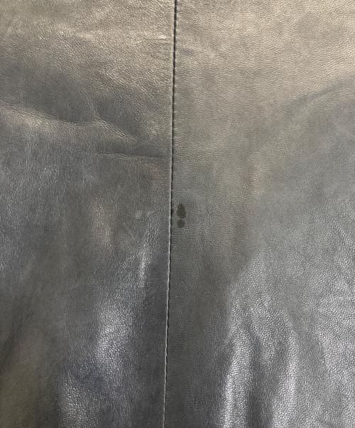 BANANA REPUBLIC（バナナリパブリック）BANANA REPUBLIC (バナナリパブリック) ラムレザーテーラードジャケット ネイビー サイズ:Lの古着・服飾アイテム