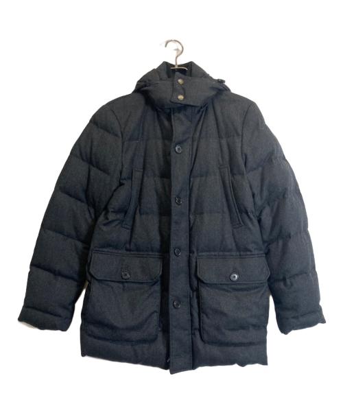 BARNEYS NEWYORK（バーニーズ・ニューヨーク）BARNEYS NEWYORK (バーニーズ・ニューヨーク) ダウンジャケット グレー サイズ:Lの古着・服飾アイテム