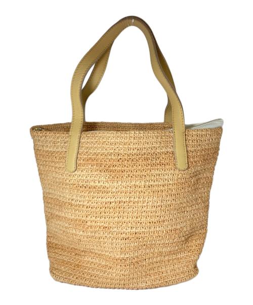 HELEN KAMINSKI（ヘレンカミンスキー）HELEN KAMINSKI (ヘレンカミンスキー) トートバッグ ベージュの古着・服飾アイテム