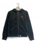 A BATHING APE（ア ベイシング エイプ）の古着「ワンポイントワッペンジップパーカー」｜ブラック