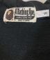 中古・古着 A BATHING APE (ア ベイシング エイプ) ワンポイントワッペンジップパーカー ブラック サイズ:S：7000円