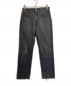 LEVI'Sリーバイス）の古着「デニムパンツ」｜ブラック