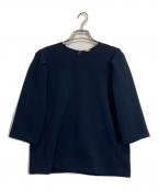 Deuxieme Classe MUSEドゥーズィエム クラス）の古着「クルーネックブラウス」｜ネイビー