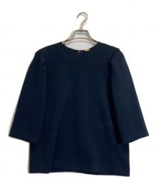 Deuxieme Classe MUSE（ドゥーズィエム クラス）の古着「クルーネックブラウス」｜ネイビー
