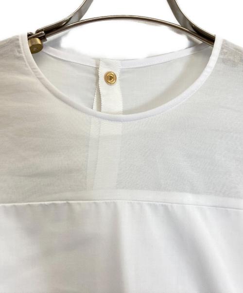 St.cecilia（セントセシリア）St.cecilia (セントセシリア) ブラウス ホワイト サイズ:Fの古着・服飾アイテム