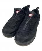 HUNTERハンター）の古着「トラベル フロー ジップ トレーナー」｜ブラック