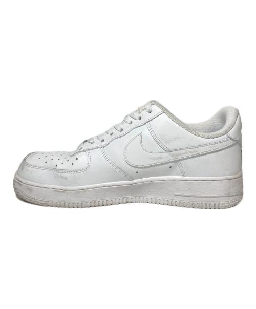 NIKE（ナイキ）NIKE (ナイキ) AIR FORCE1 ホワイト サイズ:25.5の古着・服飾アイテム
