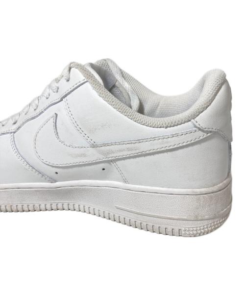 NIKE（ナイキ）NIKE (ナイキ) AIR FORCE1 ホワイト サイズ:25.5の古着・服飾アイテム