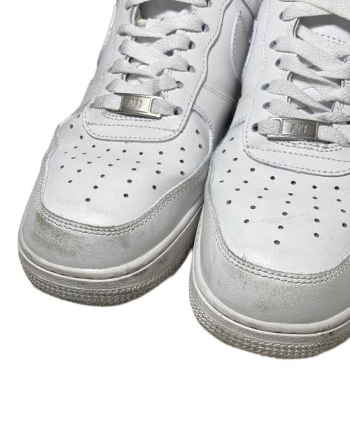 NIKE（ナイキ）NIKE (ナイキ) AIR FORCE1 ホワイト サイズ:25.5の古着・服飾アイテム