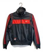 adidas Originalsアディダスオリジナル）の古着「トラックジャケット」｜ブラック×レッド