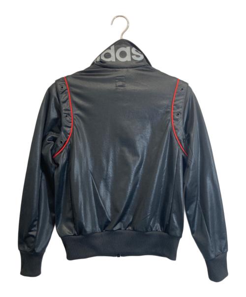 adidas Originals（アディダスオリジナル）adidas originals (アディダスオリジナル) トラックジャケット ブラック×レッド サイズ:Mの古着・服飾アイテム