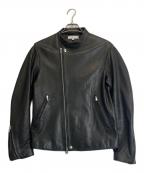 BEAUTY&YOUTHビューティーアンドユース）の古着「ラムレザージャケット」｜ブラック