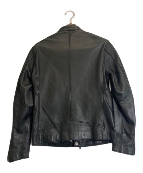 BEAUTY&YOUTH（ビューティーアンドユース）BEAUTY&YOUTH (ビューティーアンドユース) ラムレザージャケット ブラック サイズ:Mの古着・服飾アイテム