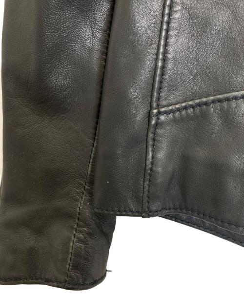 BEAUTY&YOUTH（ビューティーアンドユース）BEAUTY&YOUTH (ビューティーアンドユース) ラムレザージャケット ブラック サイズ:Mの古着・服飾アイテム