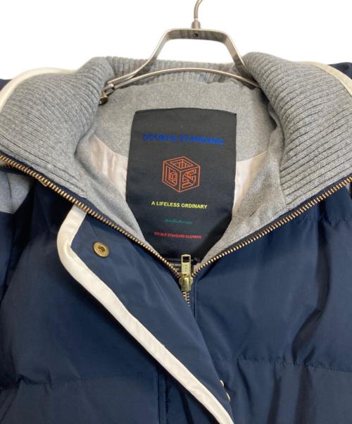 DOUBLE STANDARD CLOTHING（ダブルスタンダードクロージング）DOUBLE STANDARD CLOTHING (ダブルスタンダードクロージング) ダウンジャケット ネイビー サイズ:Fの古着・服飾アイテム