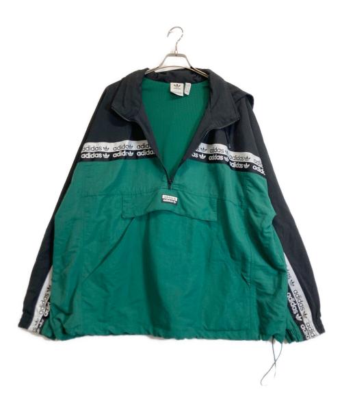 adidas（アディダス）adidas (アディダス) ジャケット グリーン サイズ:4XOの古着・服飾アイテム