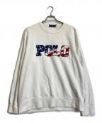 POLO RALPH LAURENポロ・ラルフローレン）の古着「スウェット」｜ホワイト