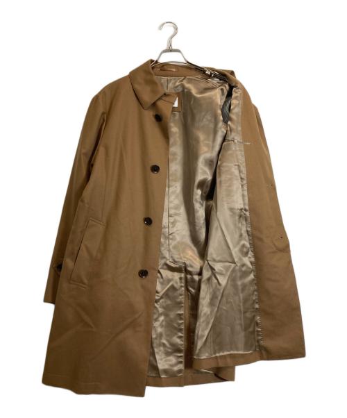 TOMORROW LAND（トゥモローランド）TOMORROW LAND (トゥモローランド) PILGRIM (ピルグリム) ステンカラーコート ブラウン サイズ:48の古着・服飾アイテム