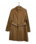 TOMORROW LAND（トゥモローランド）の古着「ステンカラーコート」｜ブラウン