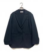 Mila Owenミラオーウェン）の古着「テーラードシャツジャケット」｜ネイビー