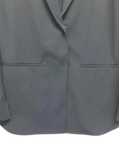 Mila Owen（ミラオーウェン）Mila Owen (ミラオーウェン) テーラードシャツジャケット ネイビーの古着・服飾アイテム