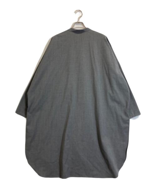 mizuiro-ind（ミズイロインド）mizuiro-ind (ミズイロインド) シャツワンピース グレー サイズ:-の古着・服飾アイテム
