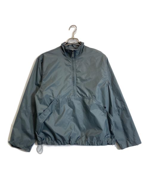 NIKE（ナイキ）NIKE (ナイキ) ハーフジップナイロンジャケット グレー サイズ:Mの古着・服飾アイテム