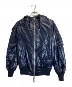 DUVETICA×AKMデュベティカ×エーケーエム）の古着「ダウンジャケット」｜ネイビー