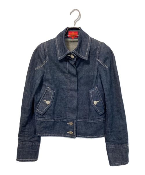 Vivienne Westwood（ヴィヴィアンウエストウッド）Vivienne Westwood (ヴィヴィアンウエストウッド) デニムジャケット インディゴ サイズ:2の古着・服飾アイテム