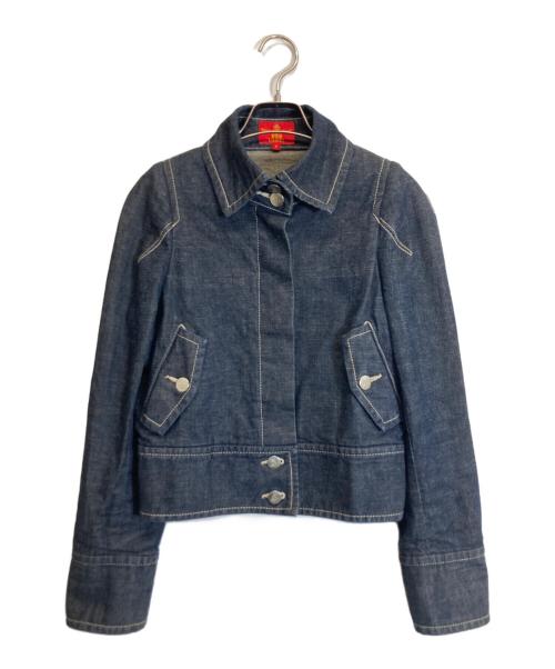 Vivienne Westwood（ヴィヴィアンウエストウッド）Vivienne Westwood (ヴィヴィアンウエストウッド) デニムジャケット インディゴ サイズ:2の古着・服飾アイテム