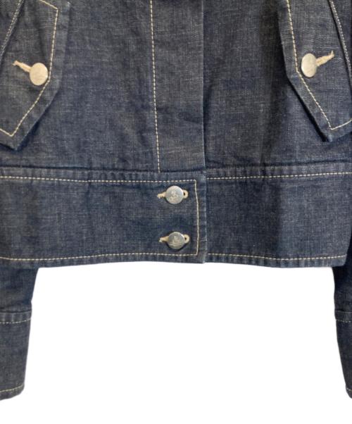 Vivienne Westwood（ヴィヴィアンウエストウッド）Vivienne Westwood (ヴィヴィアンウエストウッド) デニムジャケット インディゴ サイズ:2の古着・服飾アイテム