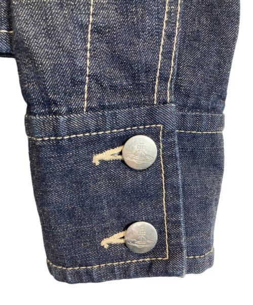 Vivienne Westwood（ヴィヴィアンウエストウッド）Vivienne Westwood (ヴィヴィアンウエストウッド) デニムジャケット インディゴ サイズ:2の古着・服飾アイテム