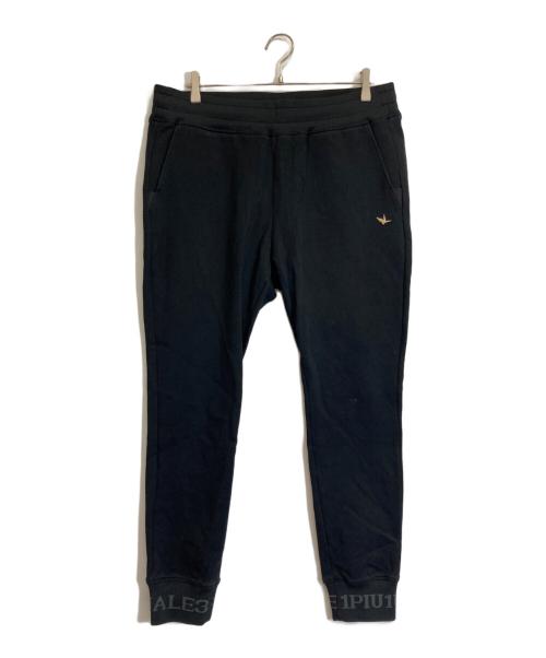 1piu1uguale3 SPORT（ウノ ピゥ ウノ ウグァーレ トレ）1piu1uguale3 SPORT (ウノ ピゥ ウノ ウグァーレ トレ) スウェットパンツ ブラック サイズ:7の古着・服飾アイテム