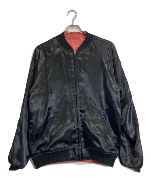 AVIREX（アヴィレックス）AVIREX (アヴィレックス) リバーシブルスカジャン ブラック×ピンク サイズ:Lの古着・服飾アイテム