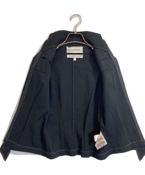 SITUATIONIST（シチュエーショニスト）SITUATIONIST (シチュエーショニスト) ブラウス ブラック サイズ:Sの古着・服飾アイテム