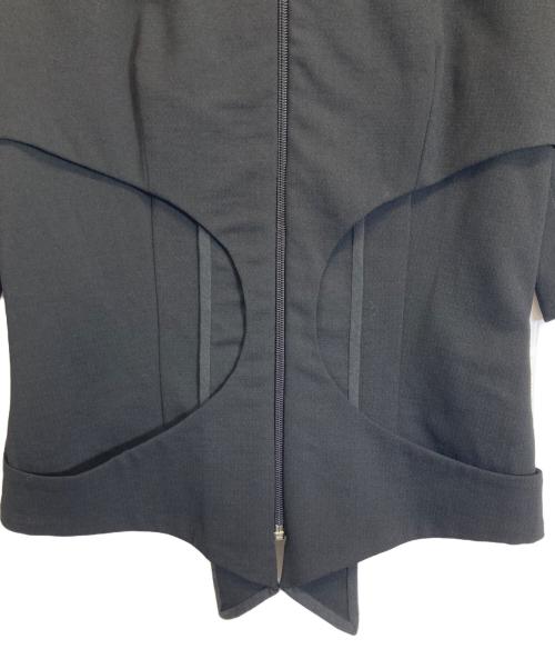 SITUATIONIST（シチュエーショニスト）SITUATIONIST (シチュエーショニスト) ブラウス ブラック サイズ:Sの古着・服飾アイテム