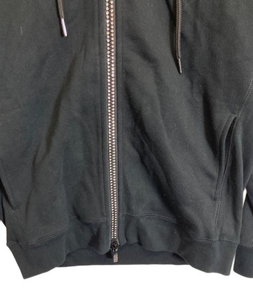 1piu1uguale3（ウノピュウノウグァーレトレ）1piu1uguale3 (ウノピュウノウグァーレトレ) パーカー ブラック サイズ:XXLの古着・服飾アイテム