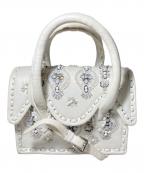 Carving Tribesカービングトライブス）の古着「ビジューショルダーバック」｜ホワイト